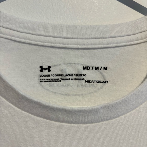 Steph Curry T-Shirt Under Armour Golden State Warriors Dribble 3D White Medium - Picture 7 of 11